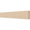 Ekena Millwork 2in. W x 4in. H x 24in. L Block Woodgrain TimberThane Rafter Tail, Primed Tan RFTUR02X04X24BLKRCPR - alternate 1